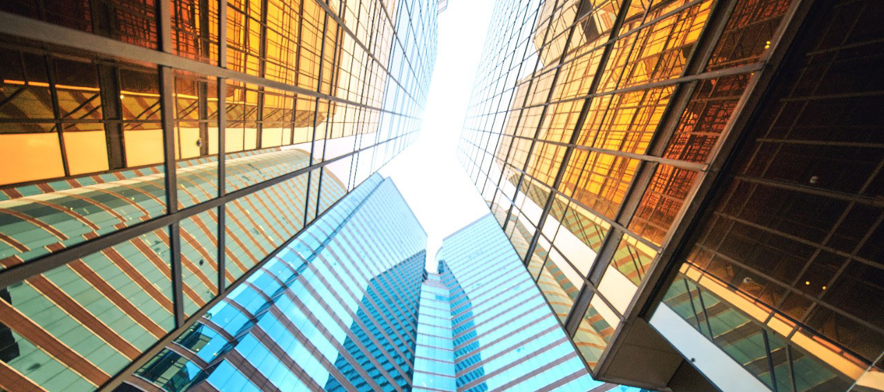 buildings from below