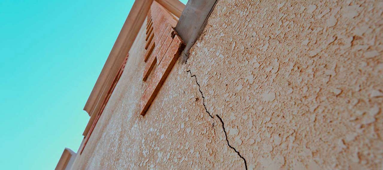 cracked wall